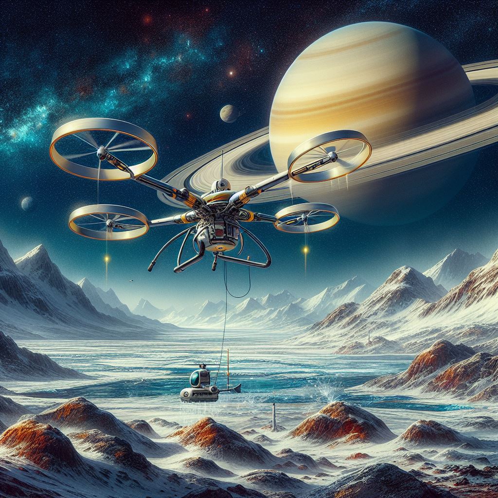 دراغون فلاي: مهمة ناسا الطموحة لاستكشاف أسرار تيتان